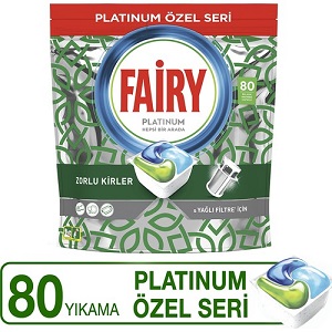 Fairy Platinum Özel Seri Limon Kokulu 80 Yıkama