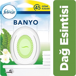 Febreze Hava Ferahlatıcı Banyo Oda Kokusu Dağ Esintisi