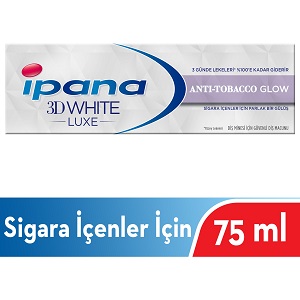 3 Boyutlu Beyazlık Luxe 75 ml. Anti-Tobacco Glow Diş Macunu