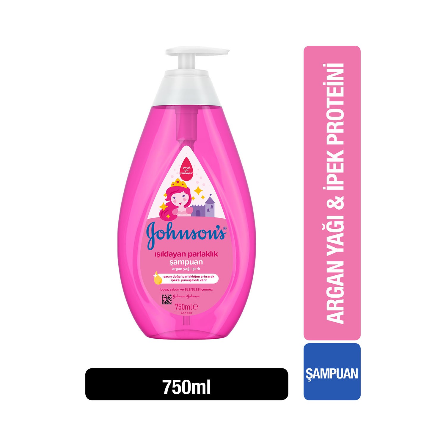 Johnson's Baby Işıldayan Parlaklık Şampuan 750 ml