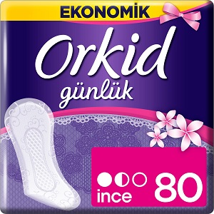 Orkid Yaprak Pamuksu Günlük Ped Deo Fresh 80 Adet Dev Ekonomi Paketi
