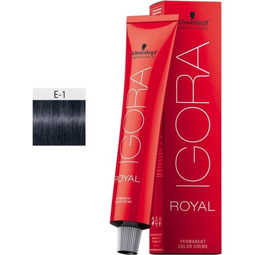 Schwarzkopf Igora Royal E.1 Saç Boyası Teknik Renkler 60ml