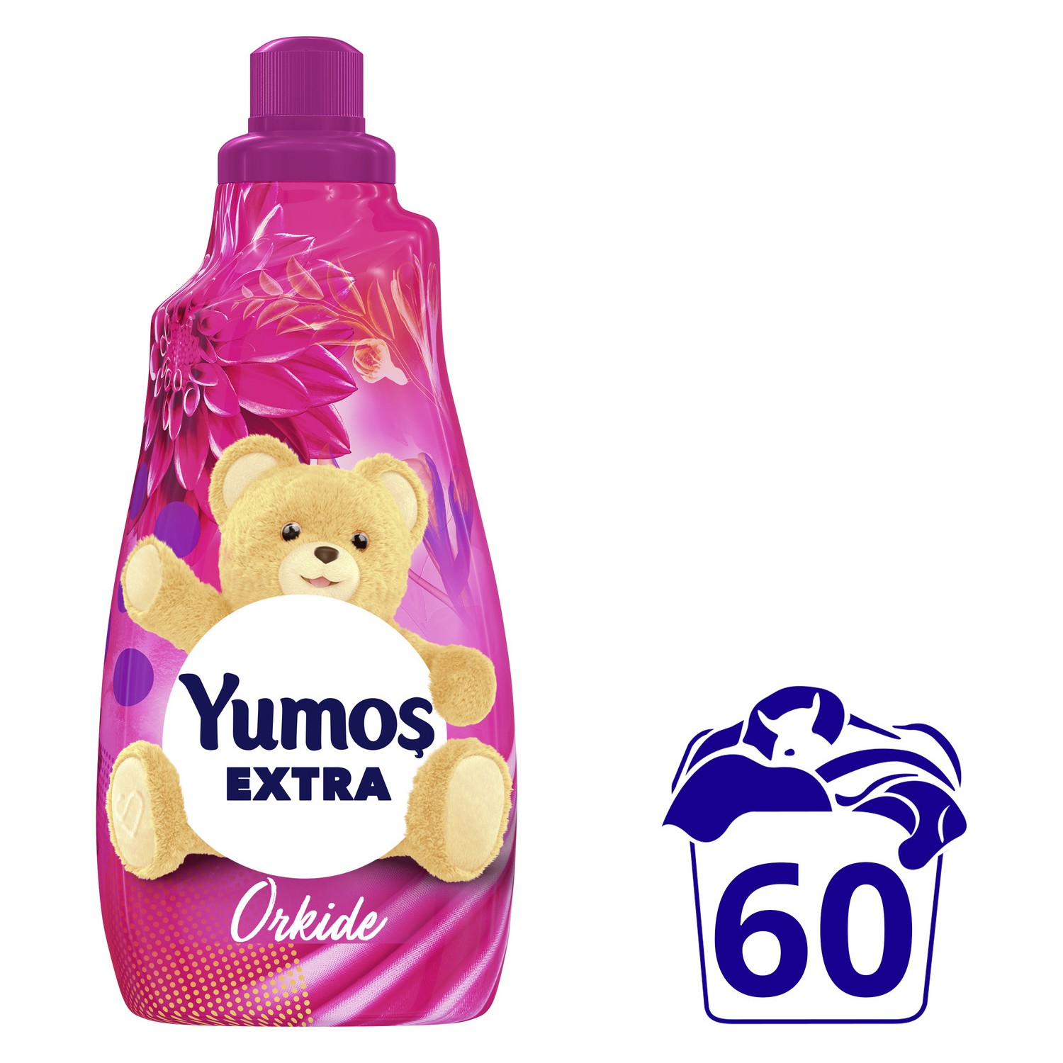 Yumoş Extra Konsantre Çamaşır Yumuşatıcısı Orkide 1440 ml. 60 Yıkama