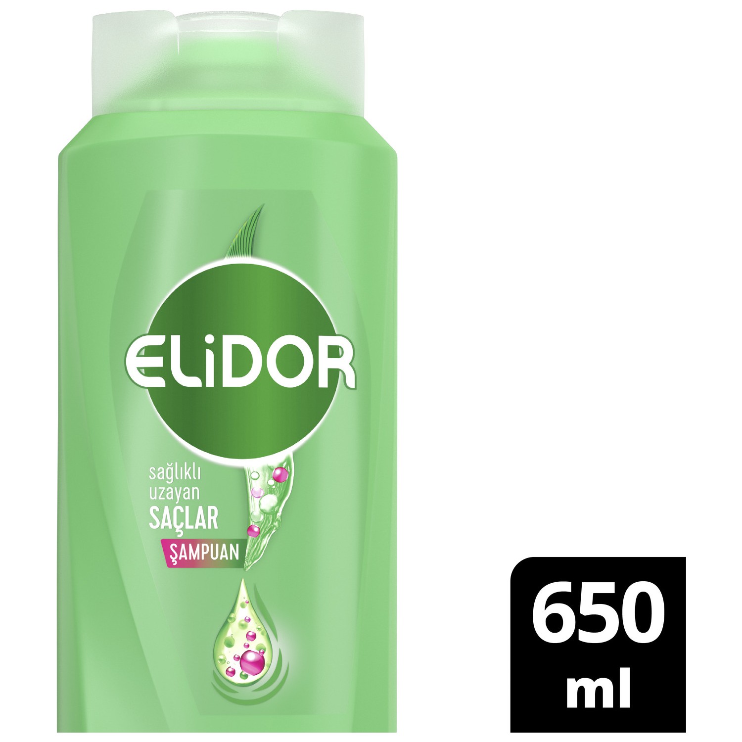 Elidor Superblend Saç Bakım Şampuanı Sağlıklı Uzayan Saçlar Biotin Argan Yağı Arginine 650 ml.