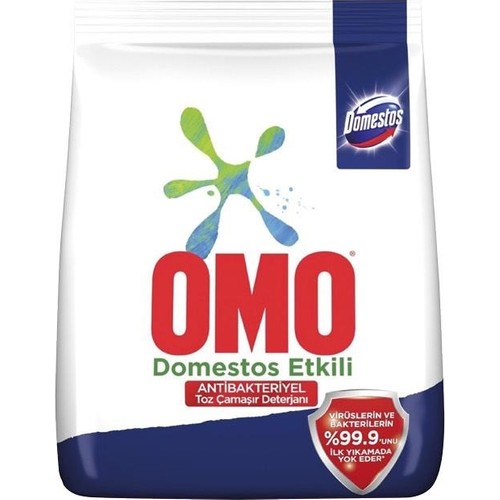 Omo Active Toz Çamaşır Deterjanı Domestos Etkili 4,5 Kg.