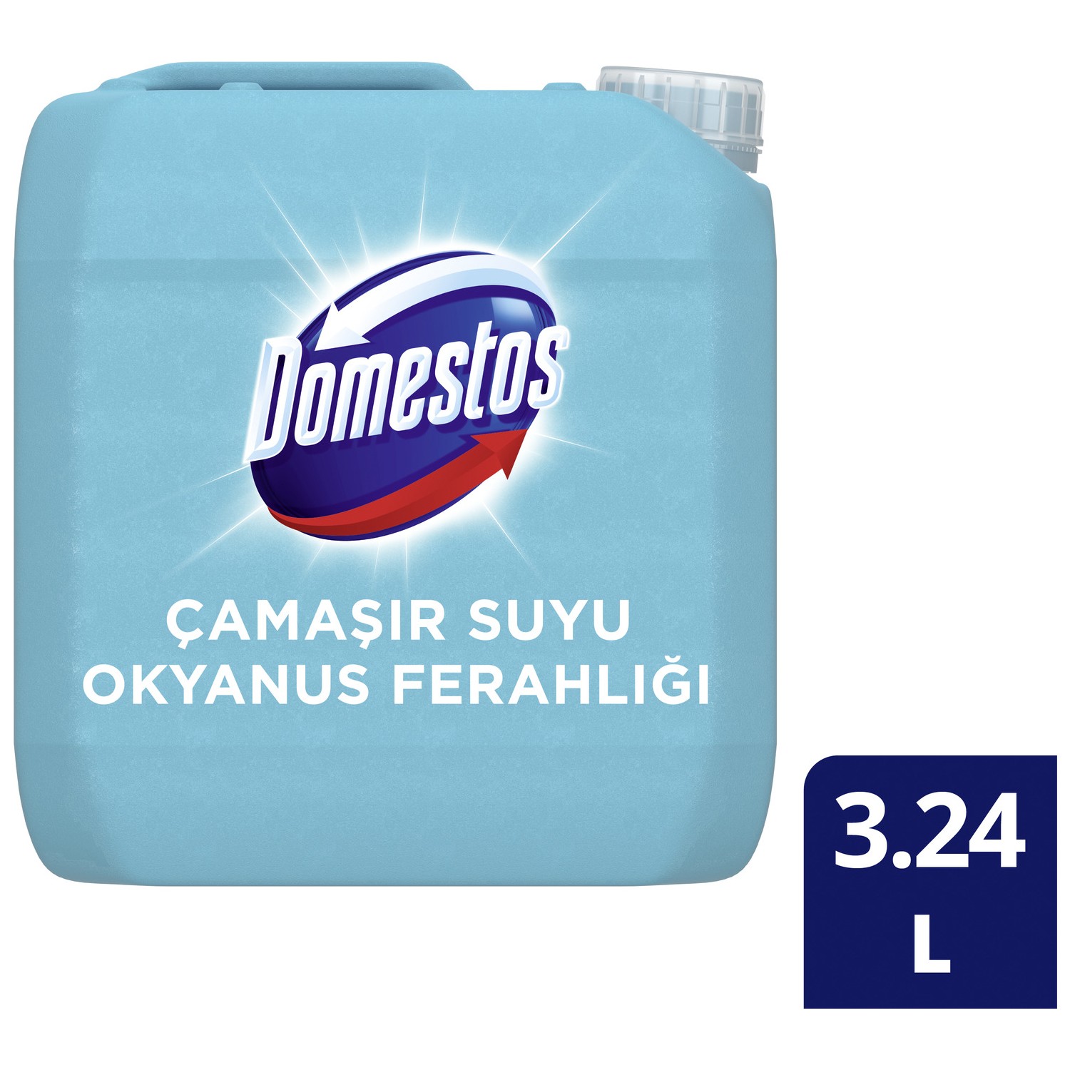 Domestos Çamaşır Suyu Maksimum Hijyen Okyanus Ferahlığı 3240 ml.