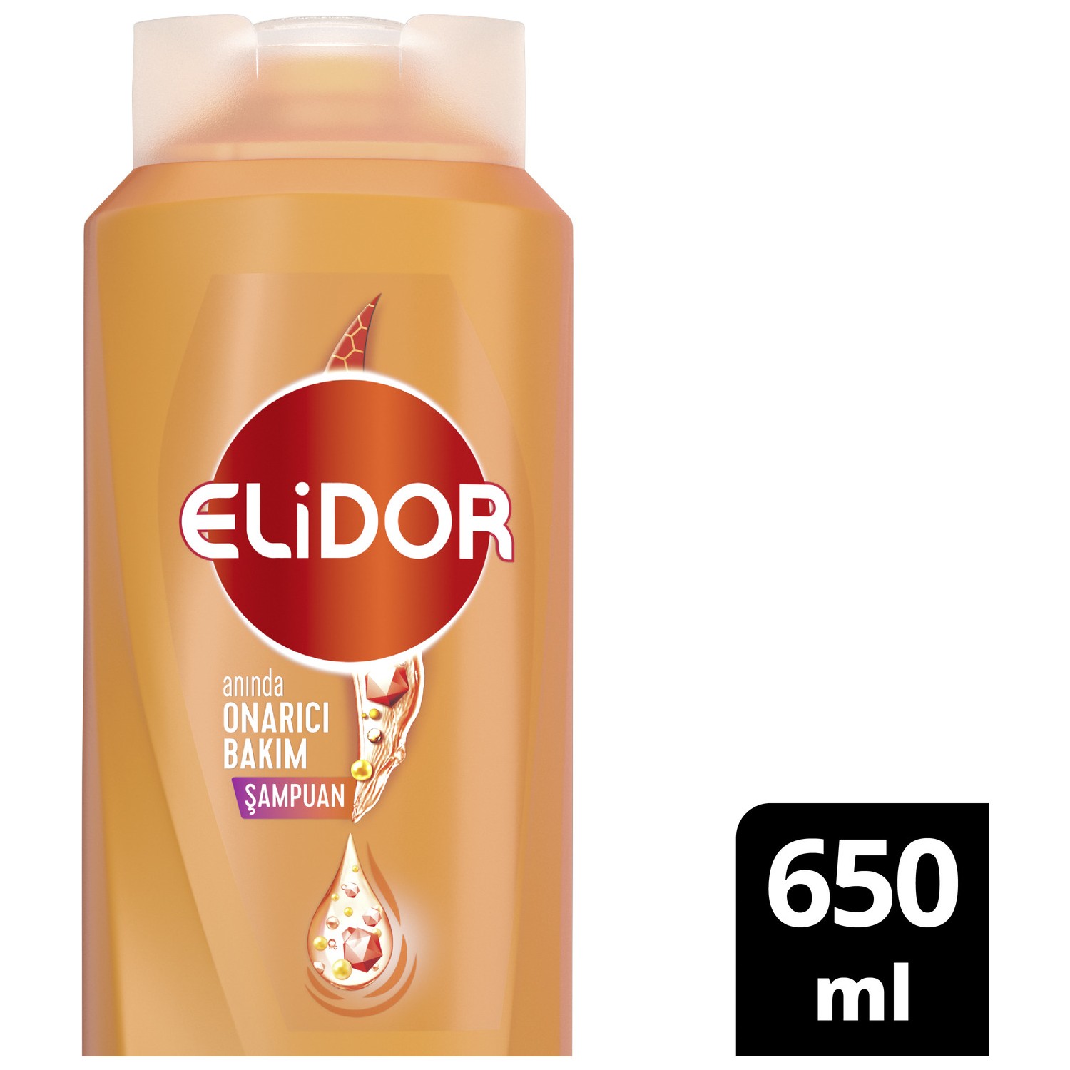 Elidor Superblend Saç Bakım Şampuanı Anında Onarıcı Bakım Vitamin C Keratin & Seramid 650 ml.