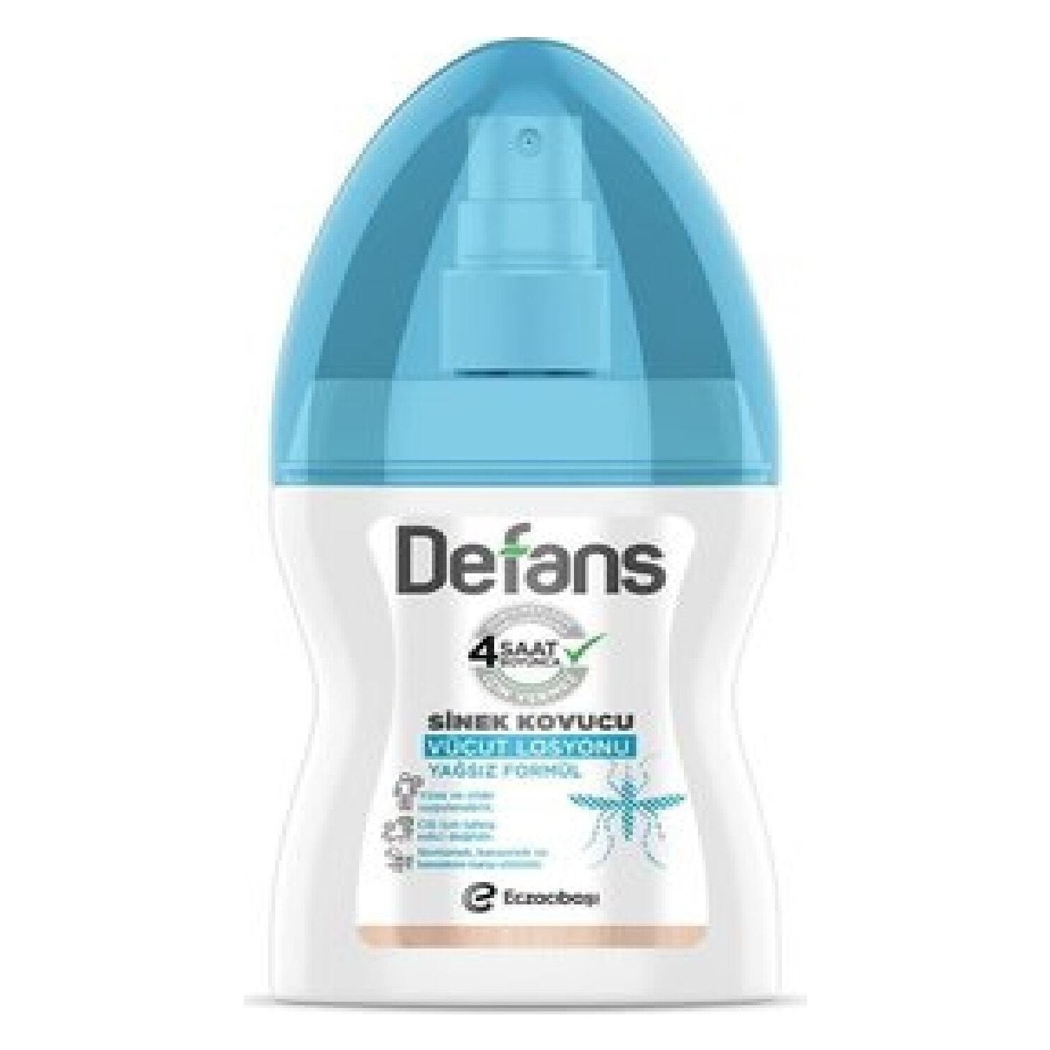 Defans Sinek Kovucu Vücut Spreyi Su Bazlı Yağsız 100 ml