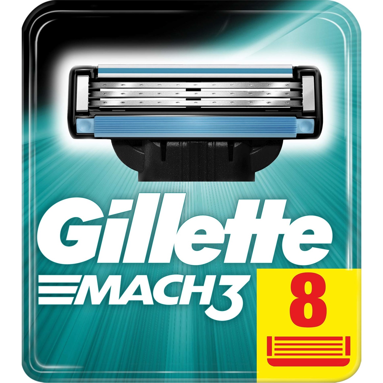 Gillette Mach3 8'li Yedek Tıraş Bıçağı