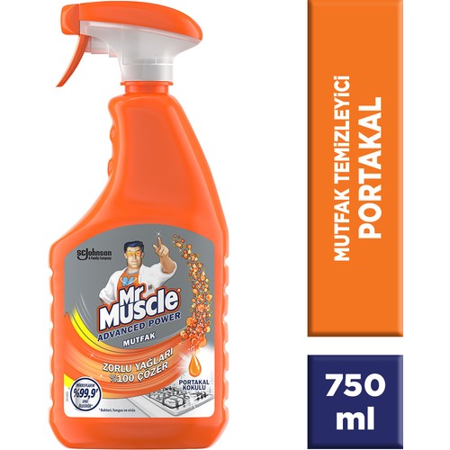 Mr Muscle Advanced Power Mutfak Portakal Kokulu 750ml