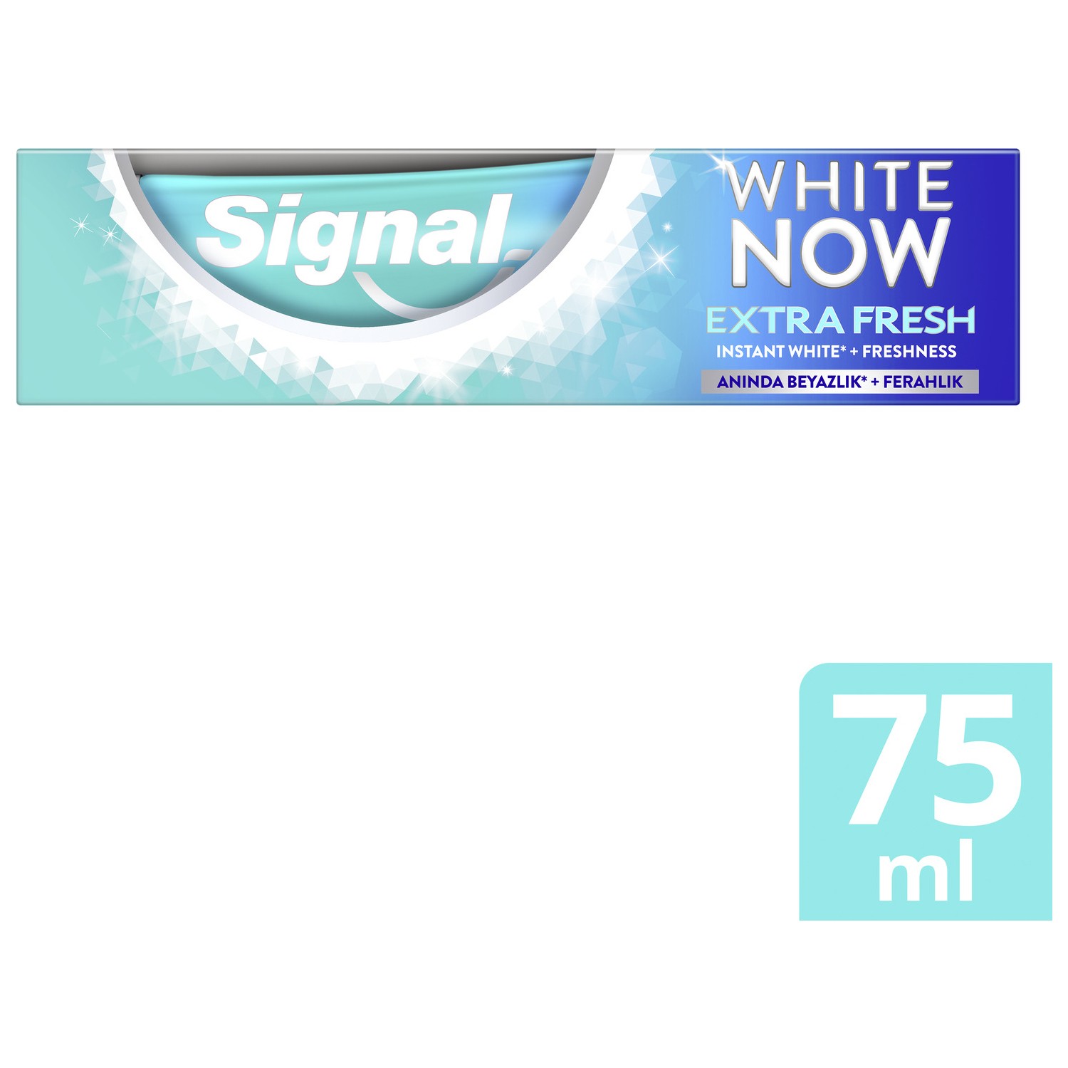 Signal Diş Macunu White Now Extra Fresh Anında Beyazlık ve Ferahlık 75 ml.