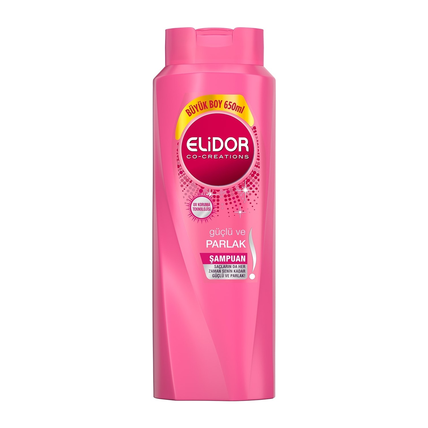 Elidor Güçlü ve Parlak Saç Bakım Şampuanı 650 ml.