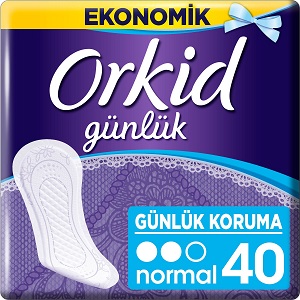 Orkid Günlük Ped Normal 40 Adet Ekonomik Paket