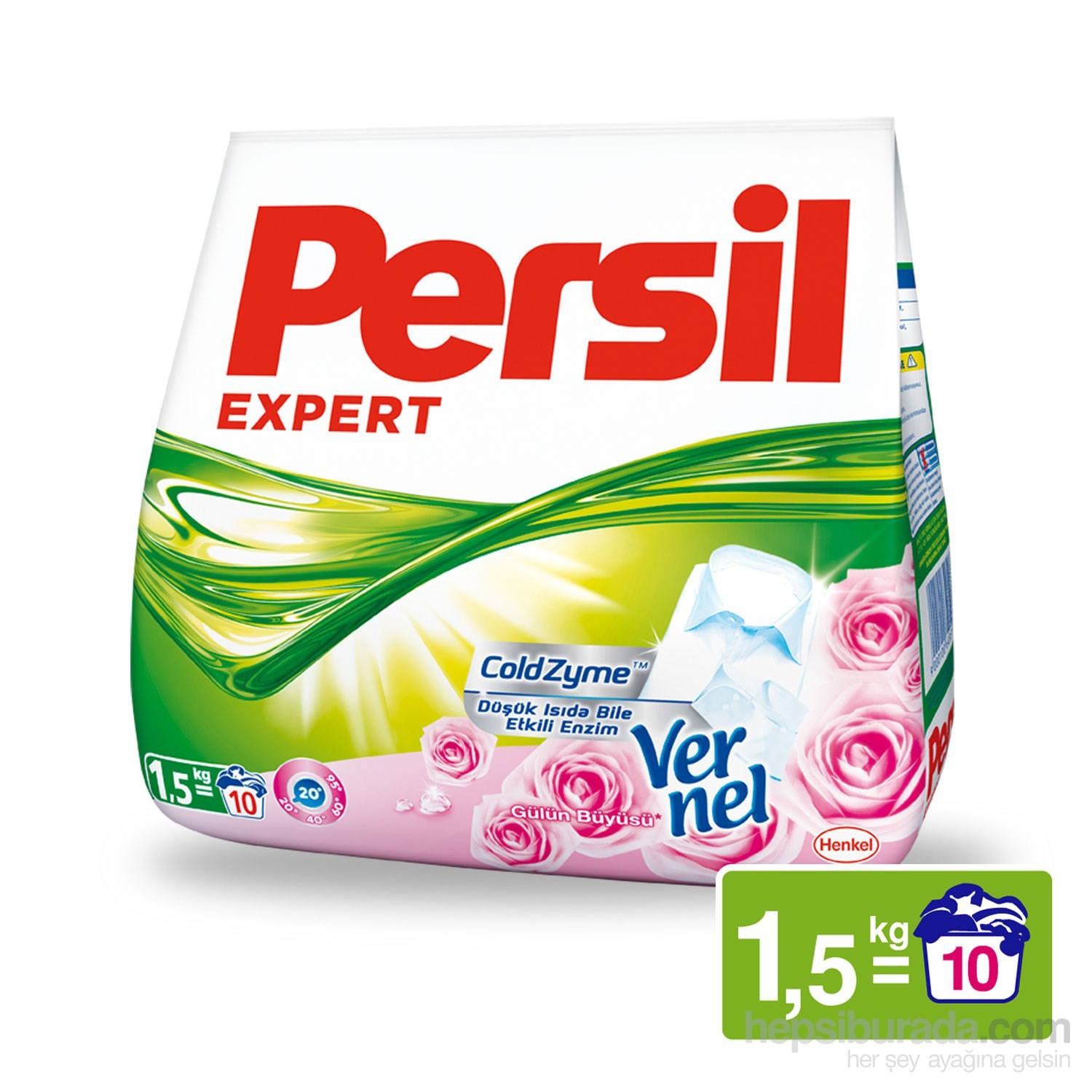 Persil Matik Çamaşır Deterjanı Gülün Büyüsü 1,5 Kg 10 Yıkama