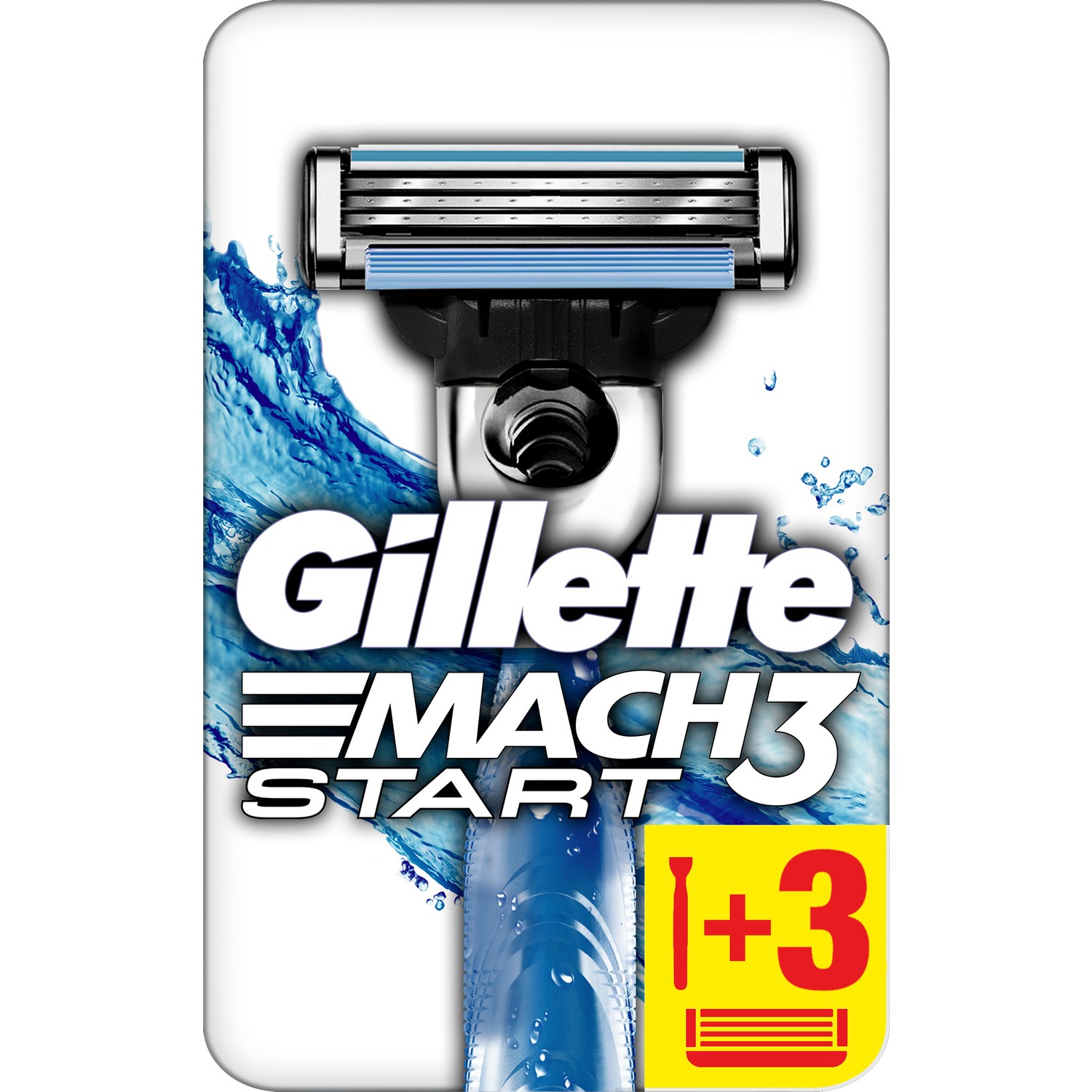 Gillette Mach3 Start Tıraş Makinesi 3 Yedek Bıçak