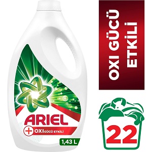 Ariel Oxi Sıvı Çamaşır Deterjanı 22 Yıkama